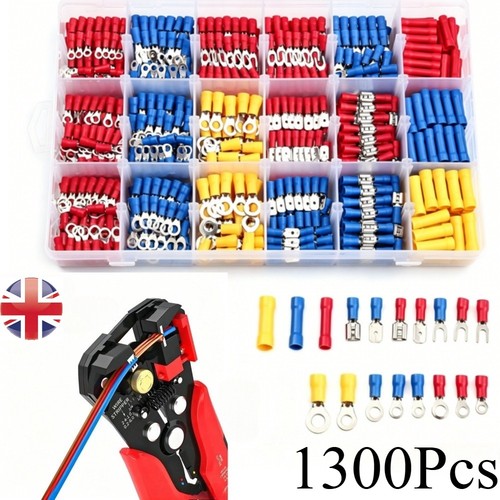 1300pcs insulated electrical - 1300pcs,