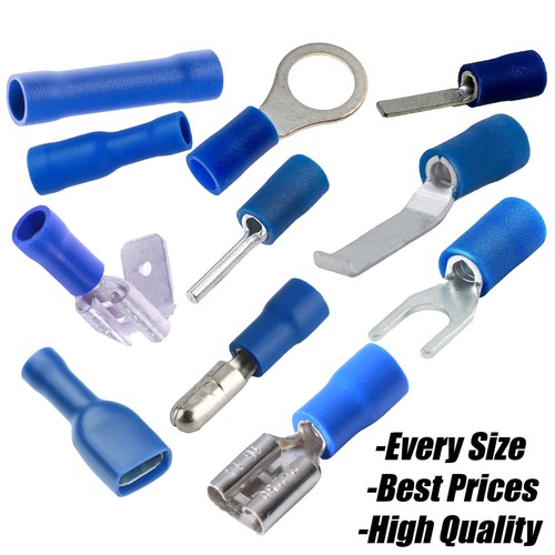 Blue terminals crimp insulated - crimp,