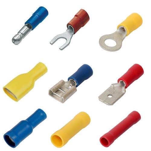 Insulated crimp terminals - insulated,