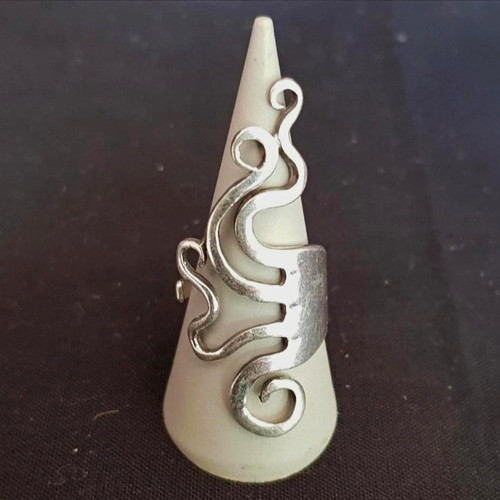 925 sterling silver fancy fork - fancy,