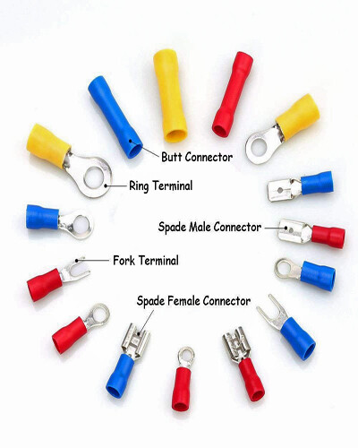 Insulated crimp terminals - insulated,