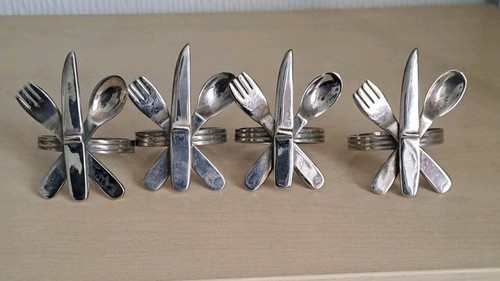 Silver tone metal - 4,