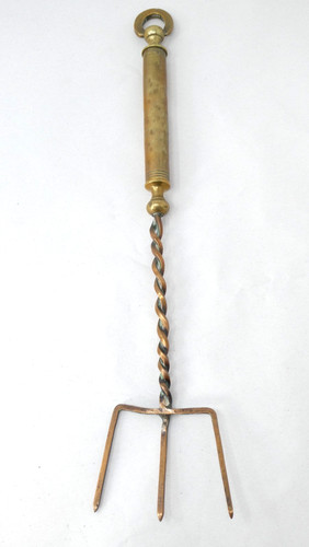 Brass and copper - and, stem