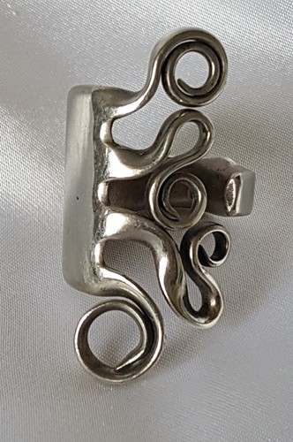 Ring silver plated - ~, ~